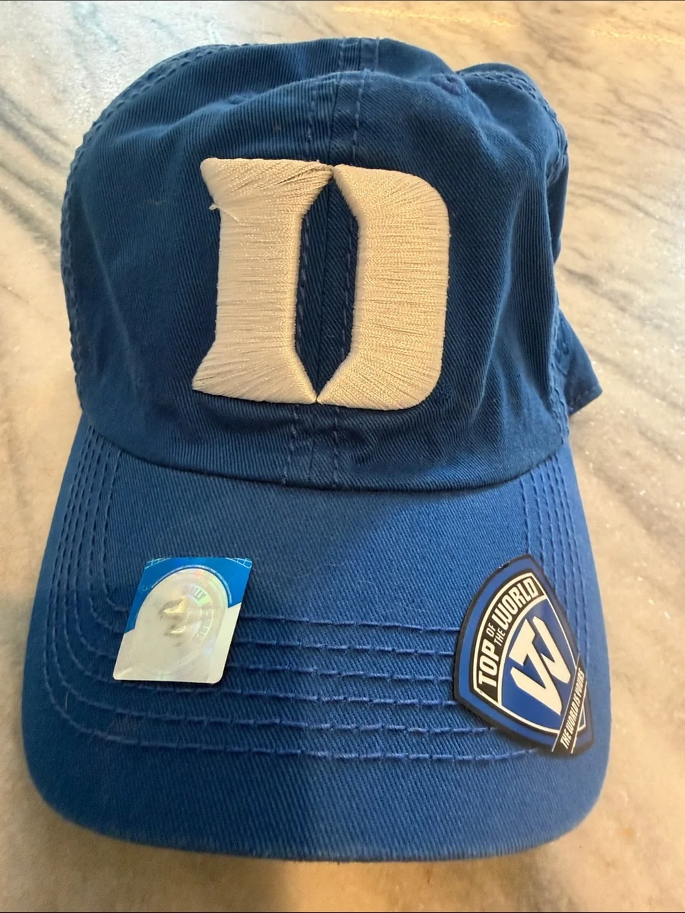 Duke Blue Adjustable Kids Baseball Cap